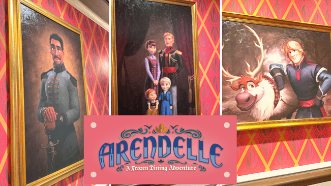 Arendelle Signage and Portaits