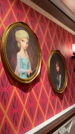 Portraits of Elsa & Anna